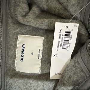 Old Navy Gray Jacket XL NWT